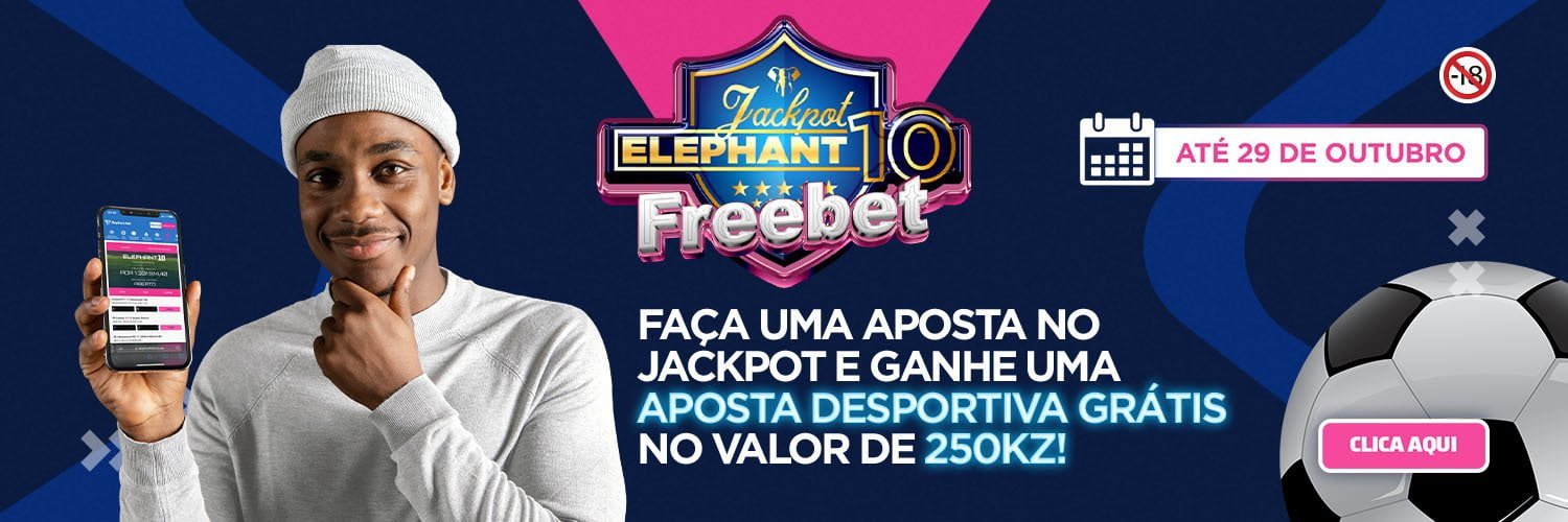 A Elephant bet é a líder nas Apostas Desportivas e Jogos de Loto em Angola. Jackpot de Futebol, Aviator, bônus, Apostas Desportivas, Casino..