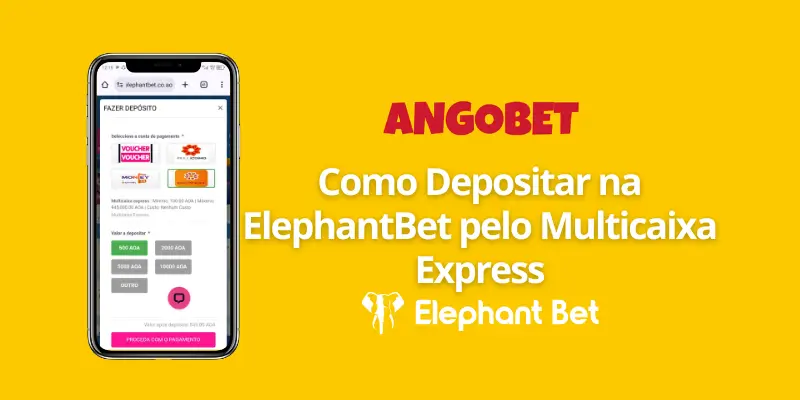 Como Depositar na ElephantBet pelo Multicaixa Express