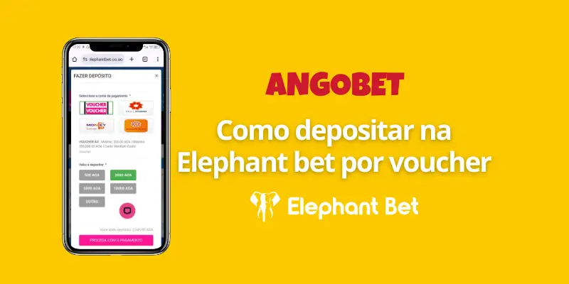 Como depositar na Elephant bet por voucher