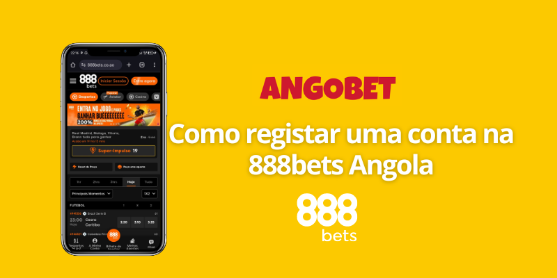 Como registar uma conta 888bets Angola