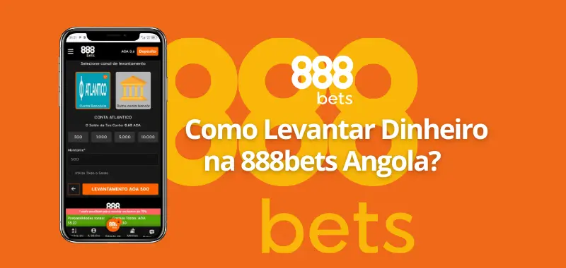 Como levantar dinheiro na 888 bet