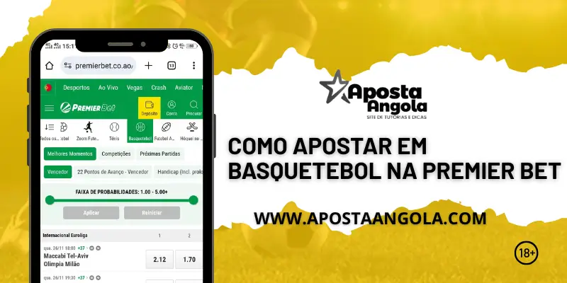 COMO APOSTAR EM BASQUETEBOL NA PREMIER BET