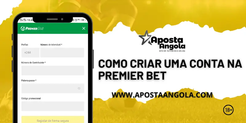 COMO CRIAR UMA CONTA NA PREMIER BET