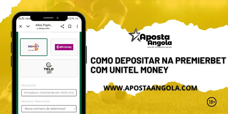 COMO DEPOSITAR NA PREMIERBET COM UNITEL MONEY