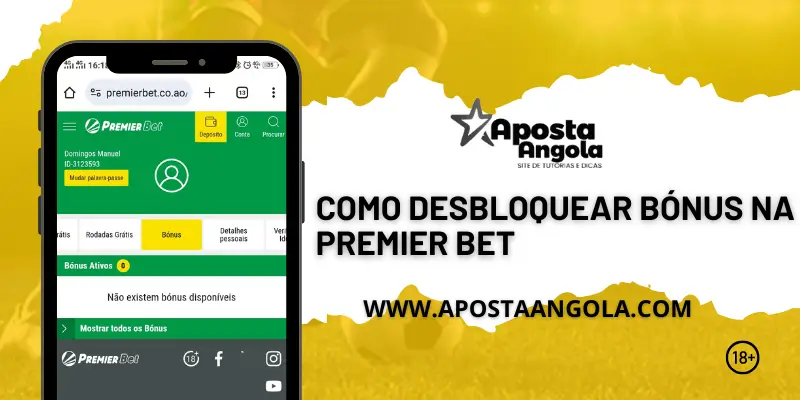 Como Desbloquear Bónus na Premier Bet