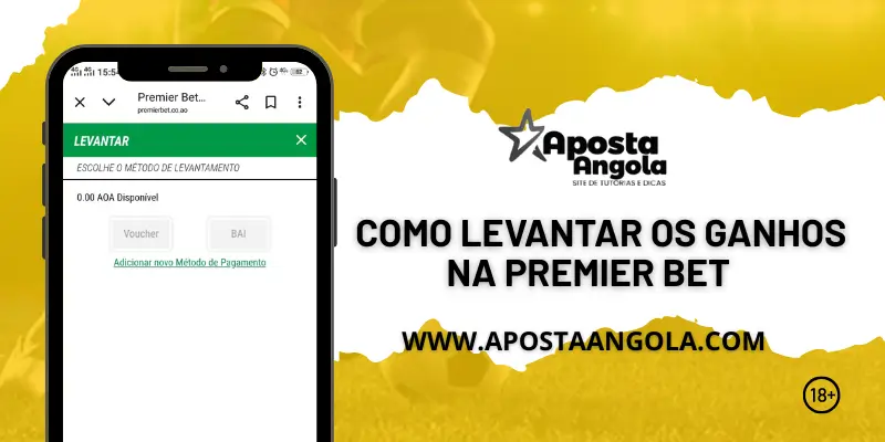 Como Levantar os ganhos na Premier Bet