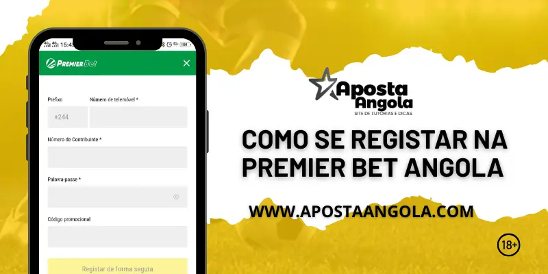 Como Se Registar na Premier Bet Angola
