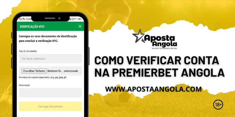 COMO VERIFICAR CONTA NA PREMIERBET ANGOLA