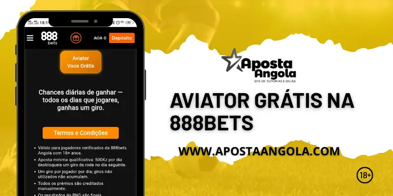 Aviator grátis na 888bets