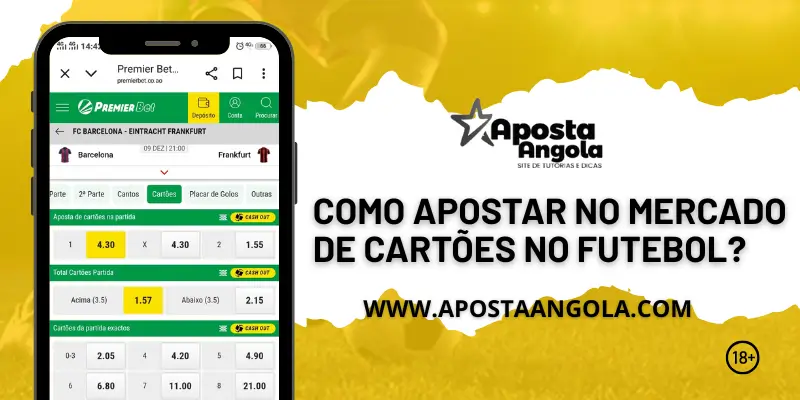 COMO APOSTAR NO MERCADO DE CARTÕES NO FUTEBOL