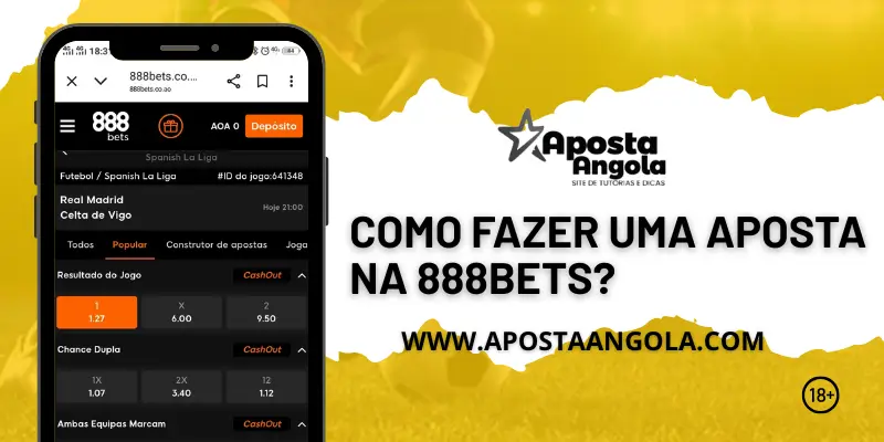 Como fazer uma aposta na 888bets