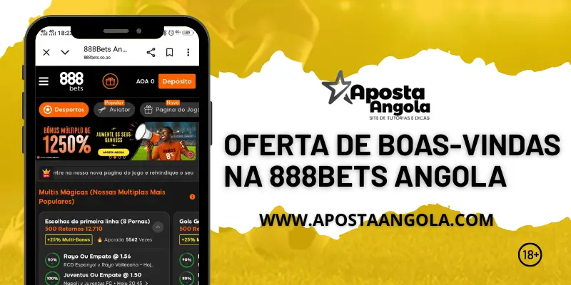Oferta de Boas-Vindas na 888bet Angola